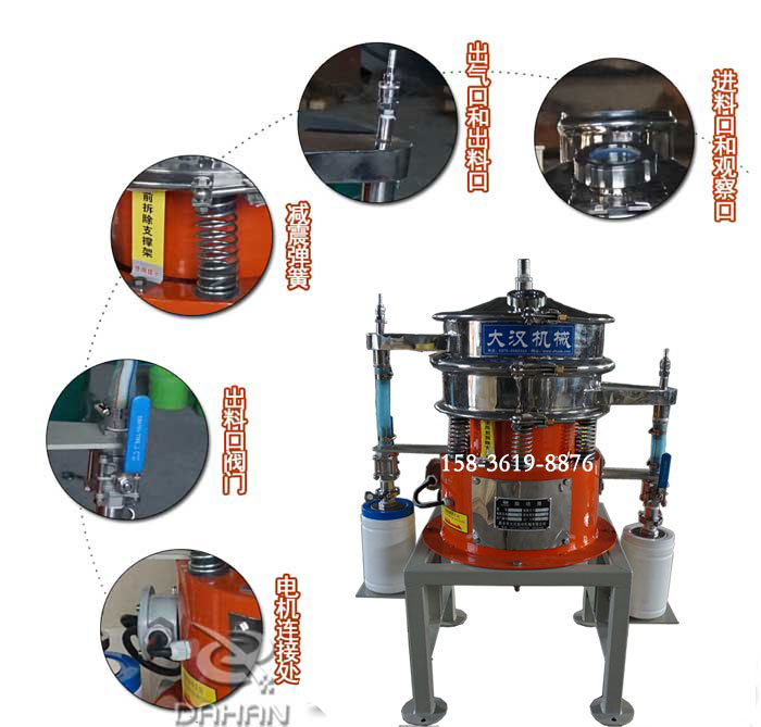 氣體保護不鏽鋼振動篩