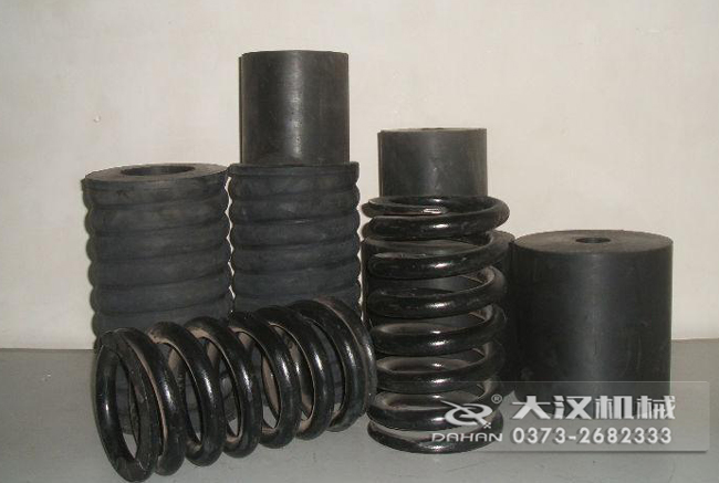 旋振篩減振彈簧：複合彈簧，鋼絲彈簧