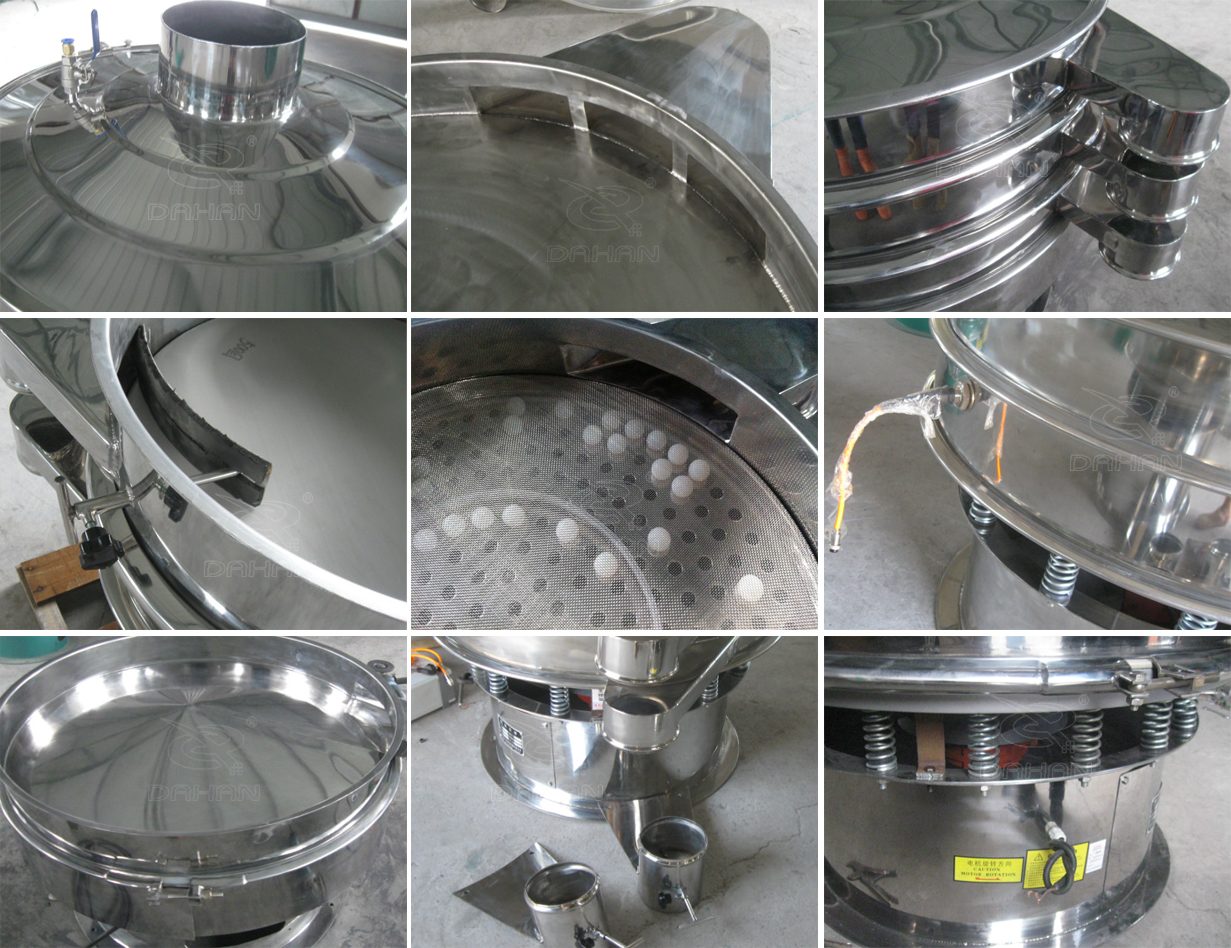 全不鏽鋼振動篩特點