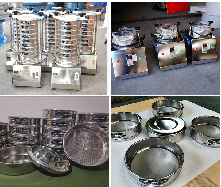 300試驗篩細節篩框、篩蓋、篩底選用優質不鏽鋼精製而成。